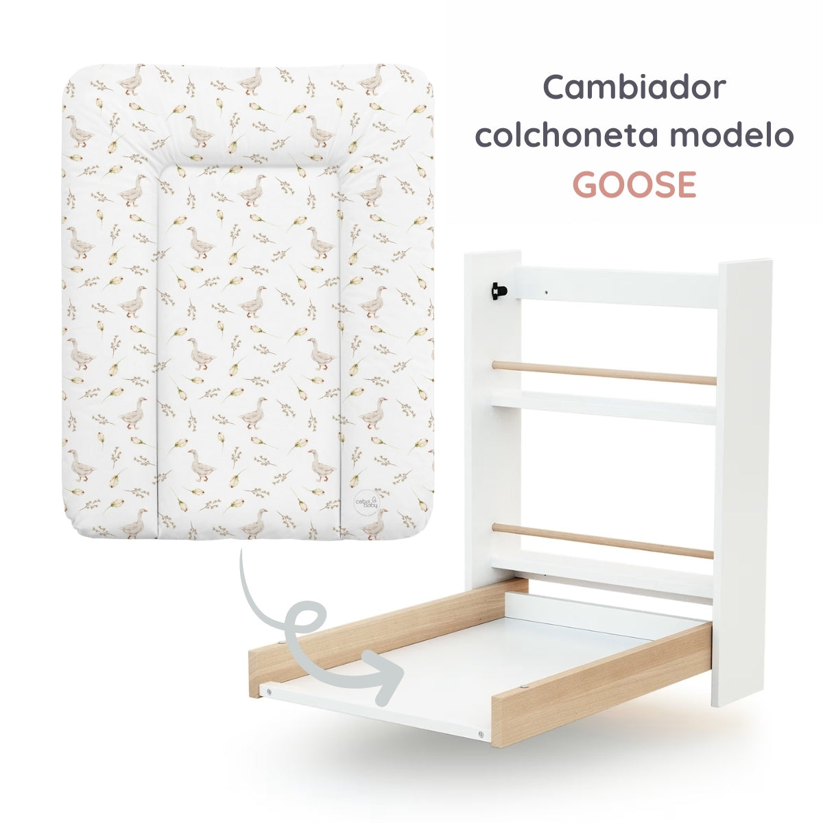 Basic Cambiador blando para comoda T-S