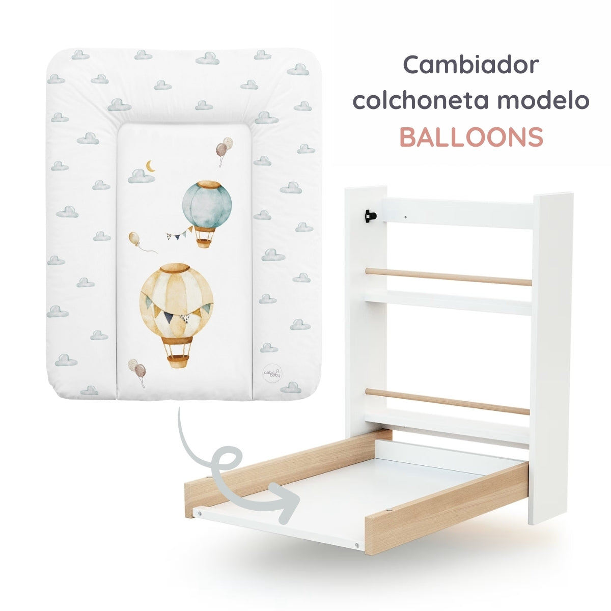 Basic Cambiador blando para comoda T-S