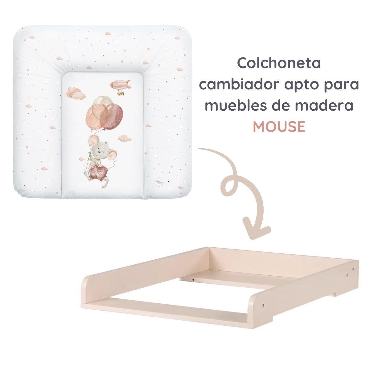 Basic Cambiador blando para comoda T-M