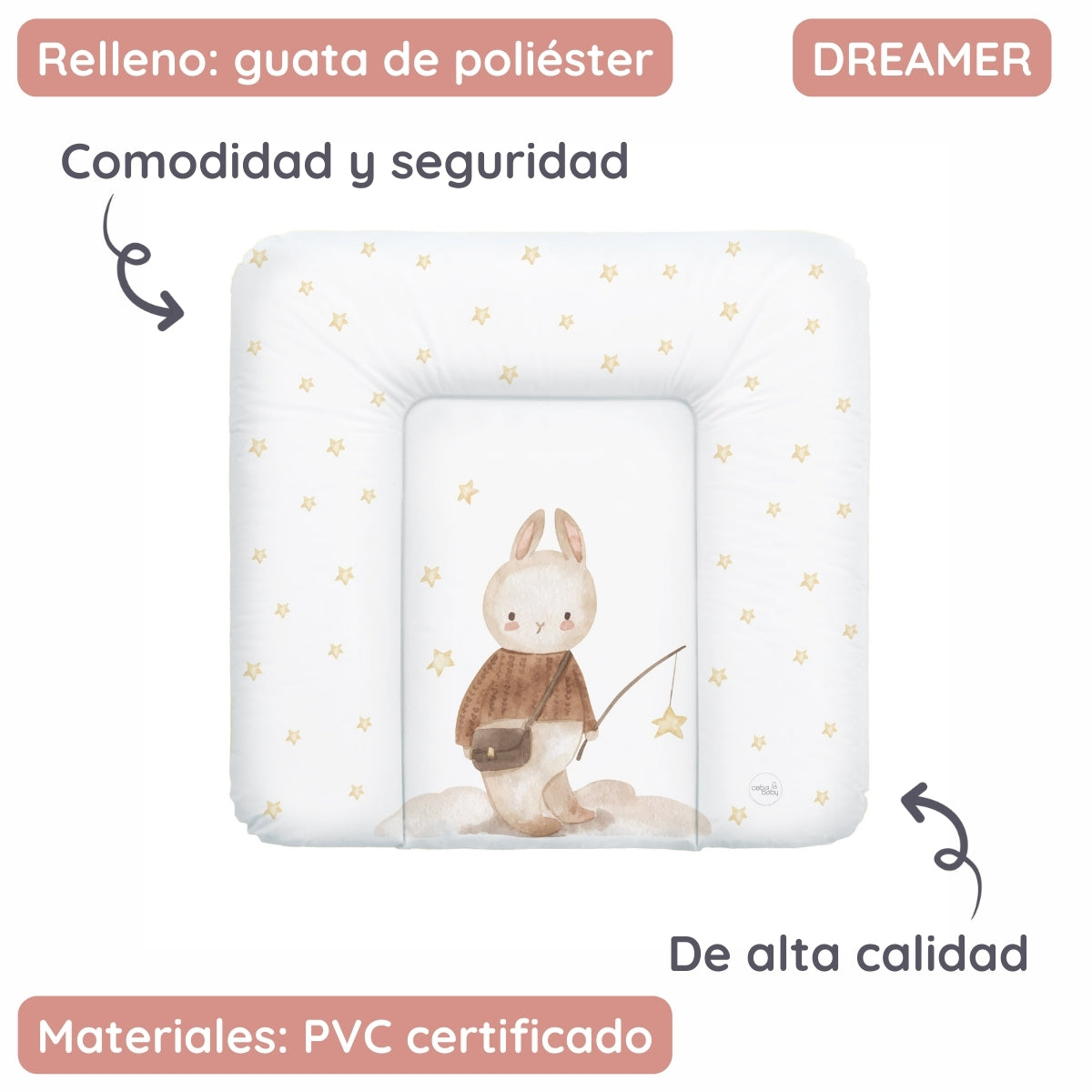 Basic Cambiador blando para comoda T-M