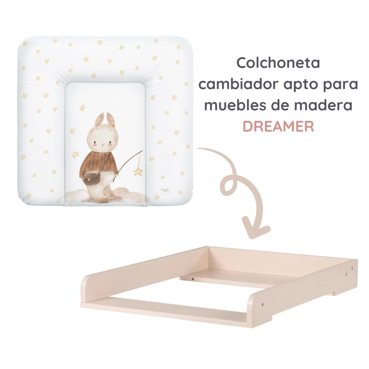 Basic Cambiador blando para comoda T-M