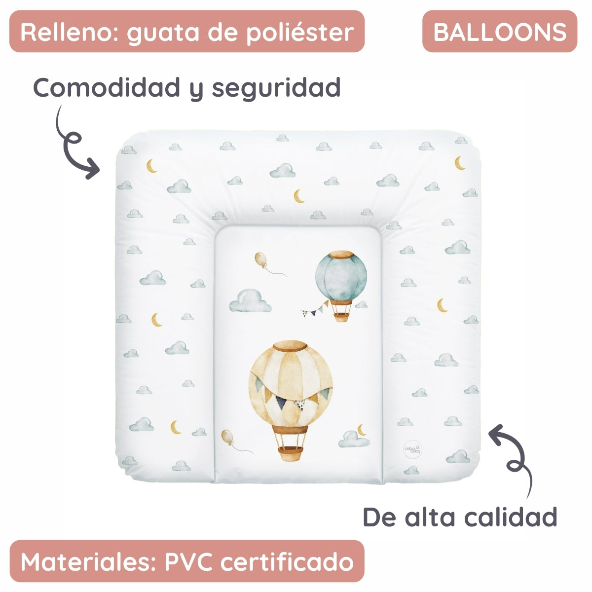 Basic Cambiador blando para comoda T-M