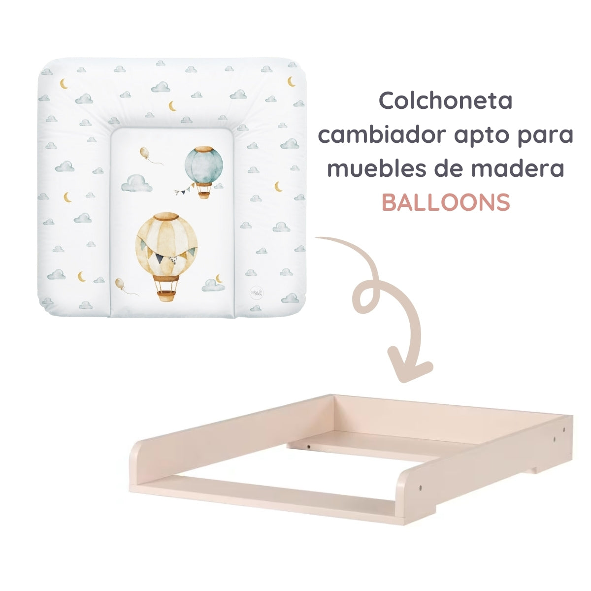 Basic Cambiador blando para comoda T-M