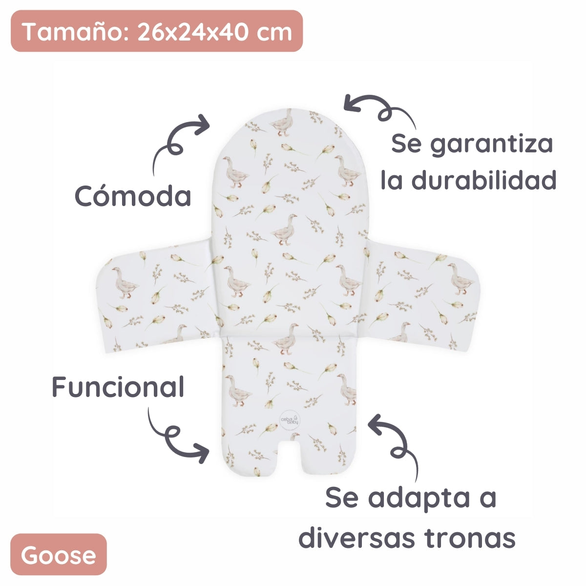 Basic Funda para trona infantil universal
