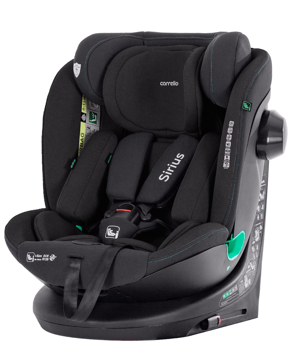 Carrello Sirius silla de auto 360 isofix 40 do 105 cm I-size