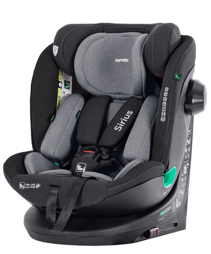 Carrello Sirius silla de auto 360 isofix 40 do 105 cm I-size