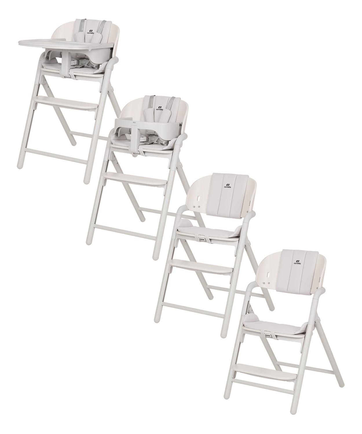 Carrello Trona evolutiva para bebé Tenero