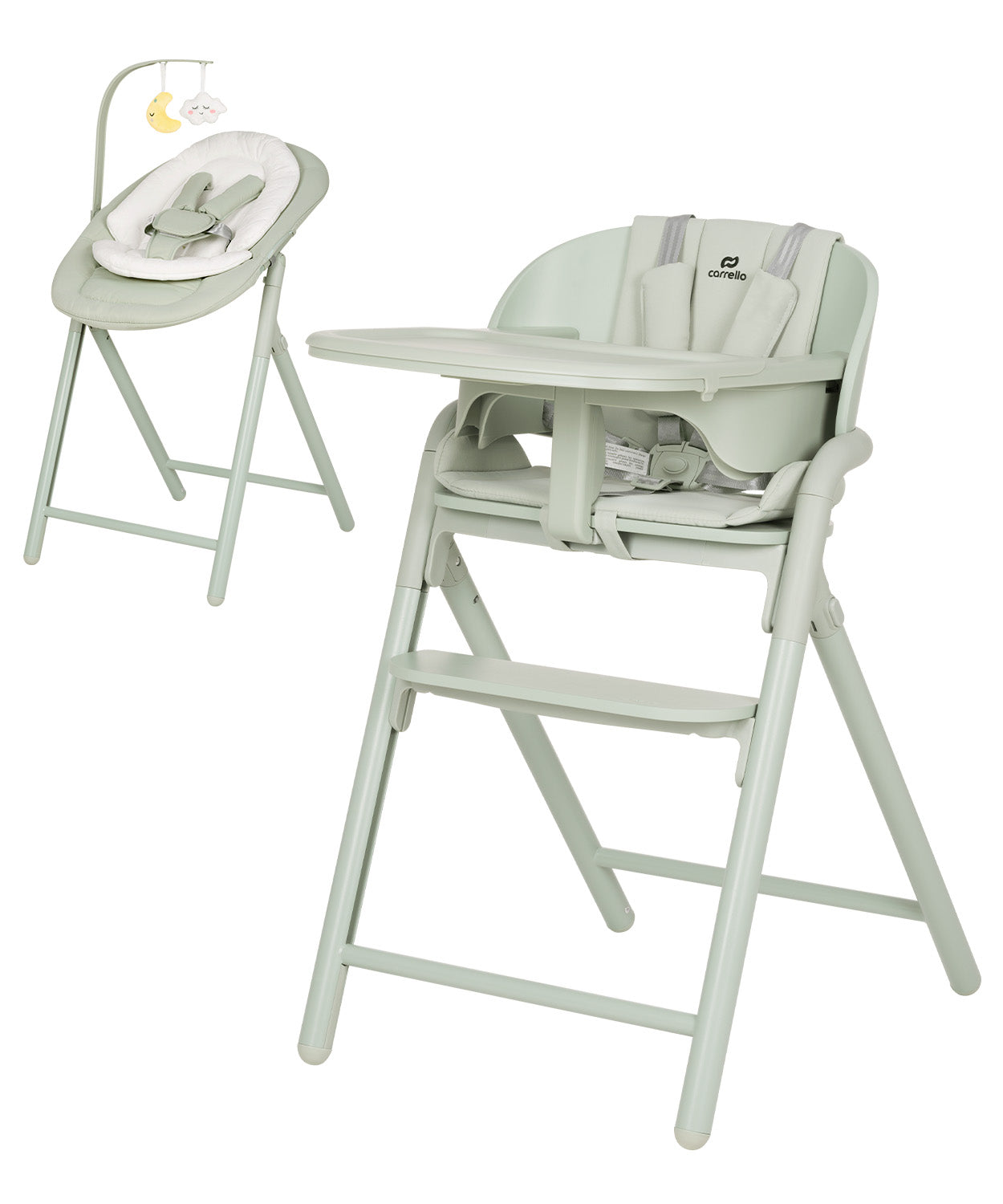 Carrello Trona evolutiva para bebé Tenero