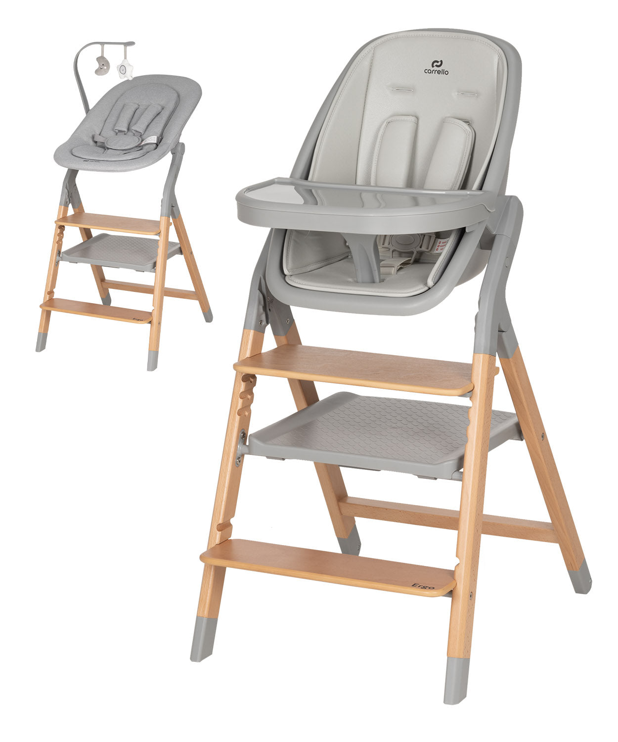 Carrello Trona evolutiva para bebé Ergo 4en1