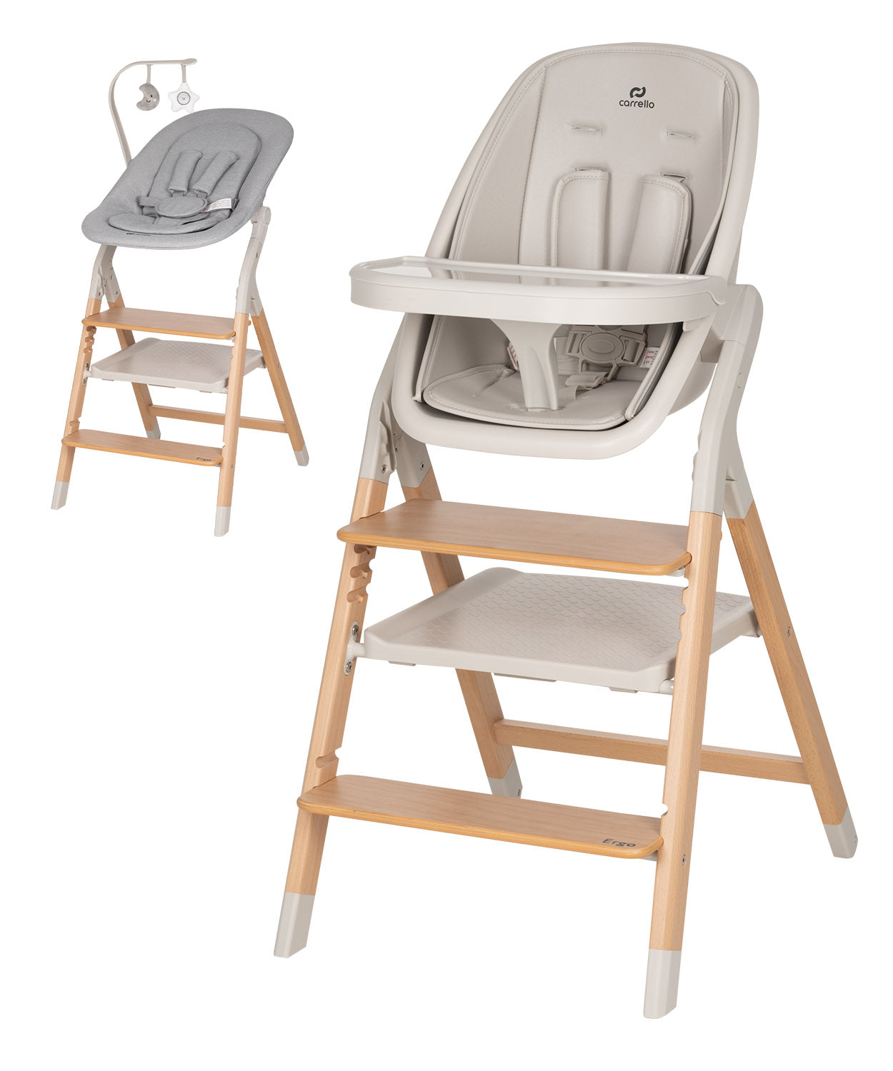 Carrello Trona evolutiva para bebé Ergo 4en1