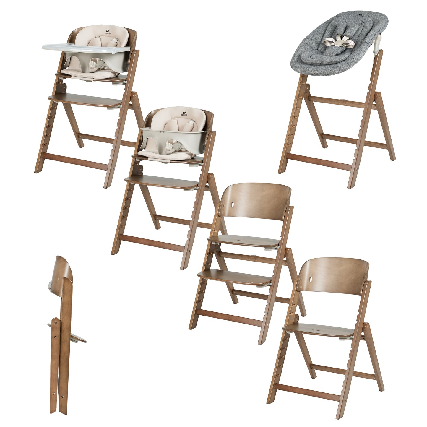 Carrello Trona evolutiva para bebé Focus