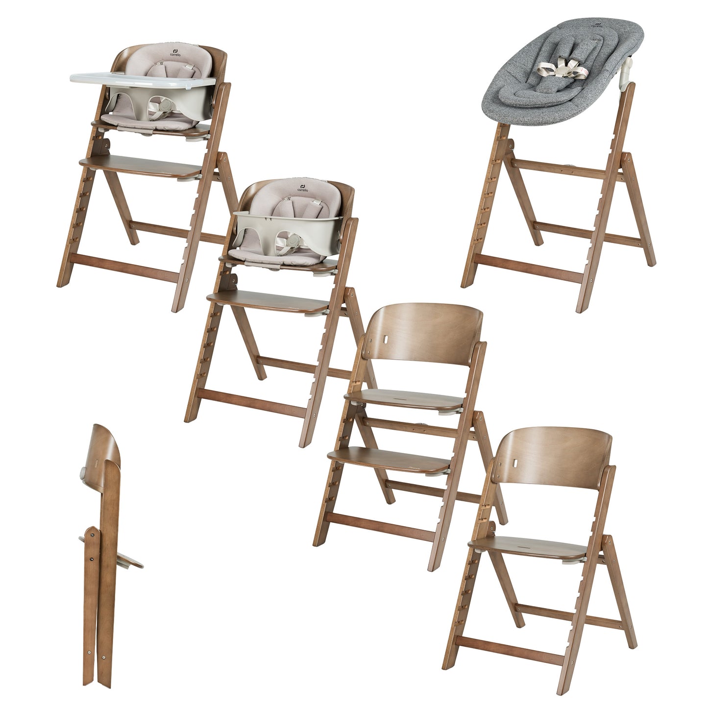 Carrello Trona evolutiva para bebé Focus