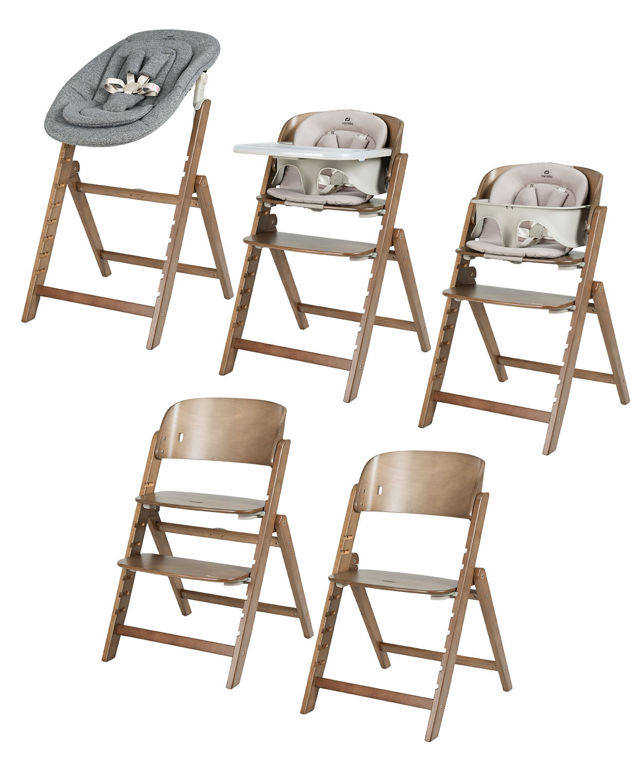 Carrello Trona evolutiva para bebé Focus