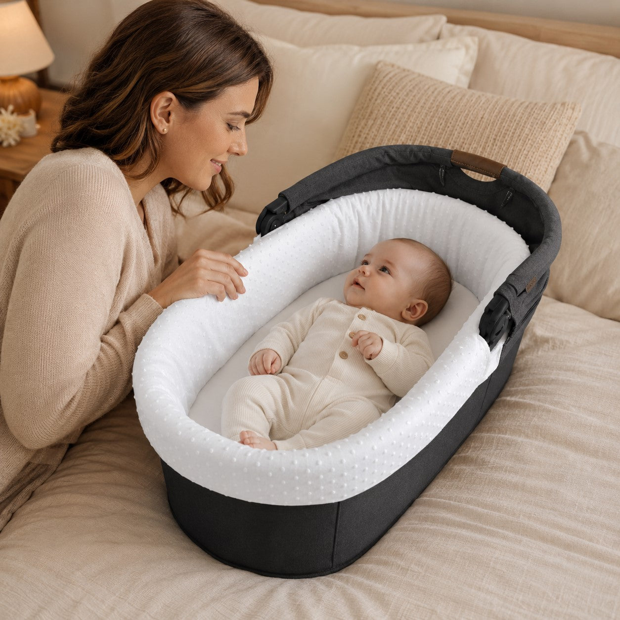 Funda interior capazo cuco universal Plumeti Basic 80x32 cm