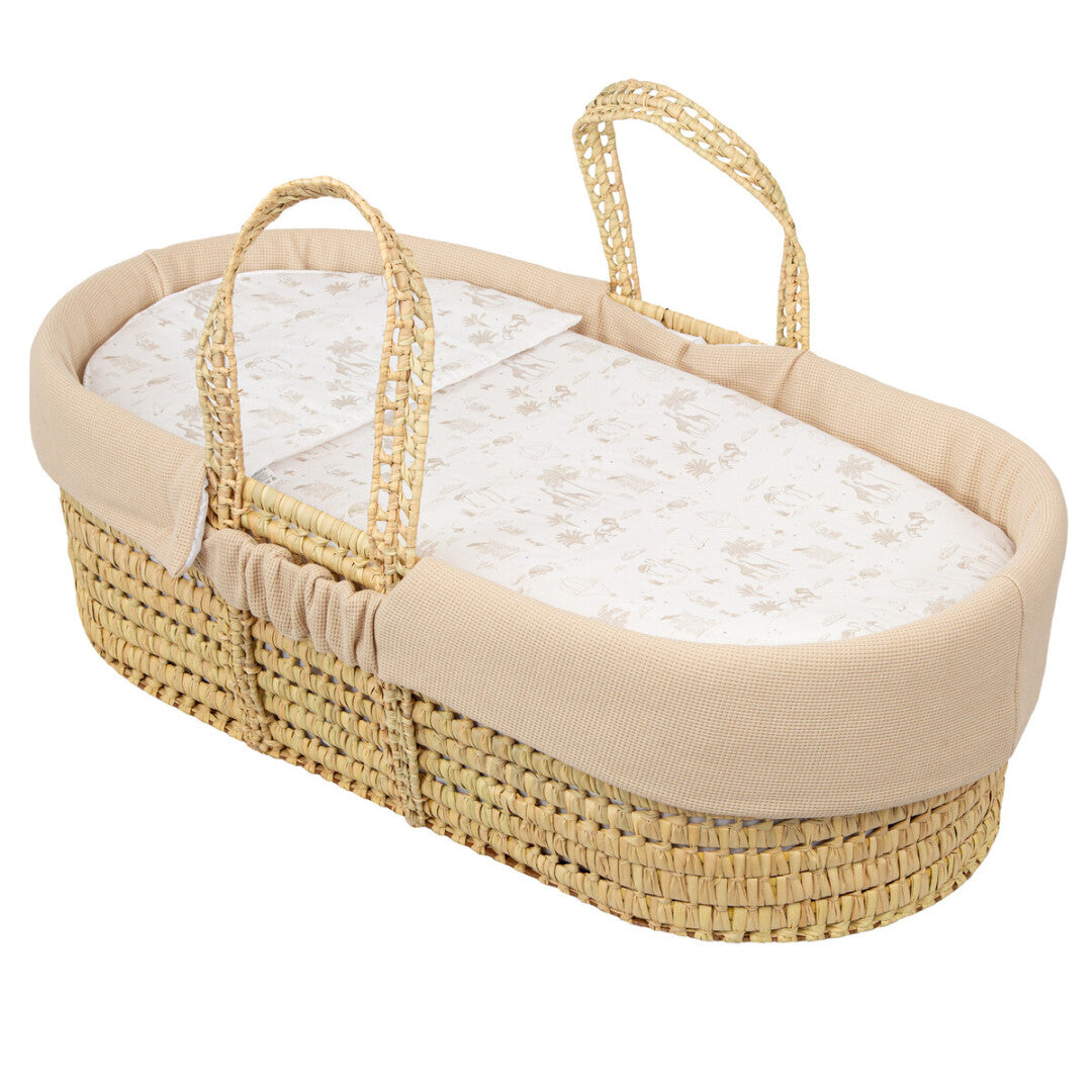 Funda interior capazo cuco universal Waffle 80x40 cm