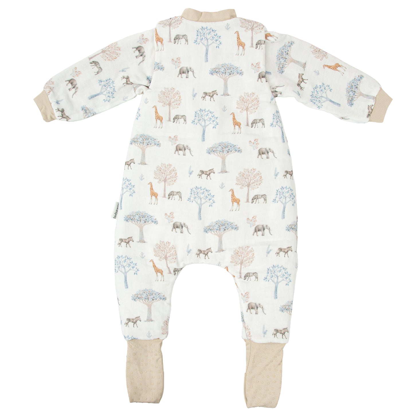 Tanzania Saco pijama con pies y mangas extraíbles 75 cm