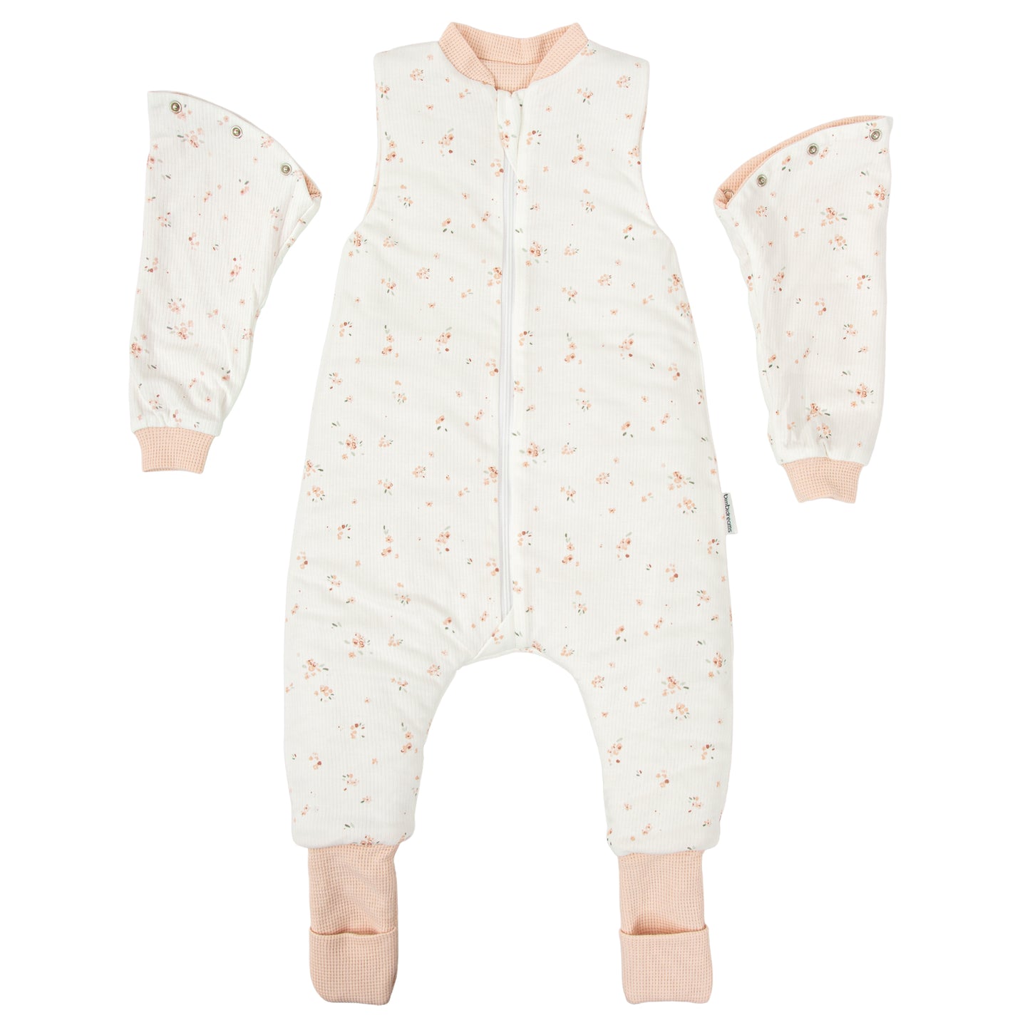 Monet Saco pijama con pies y mangas extraibles 75 cm