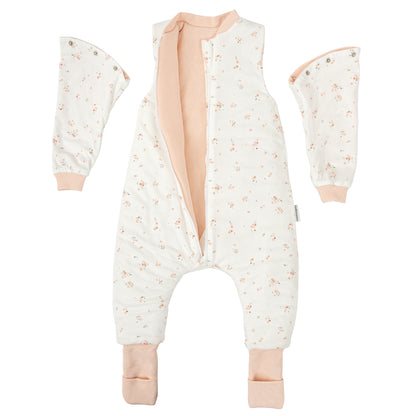 Monet Saco pijama con pies y mangas extraibles 75 cm