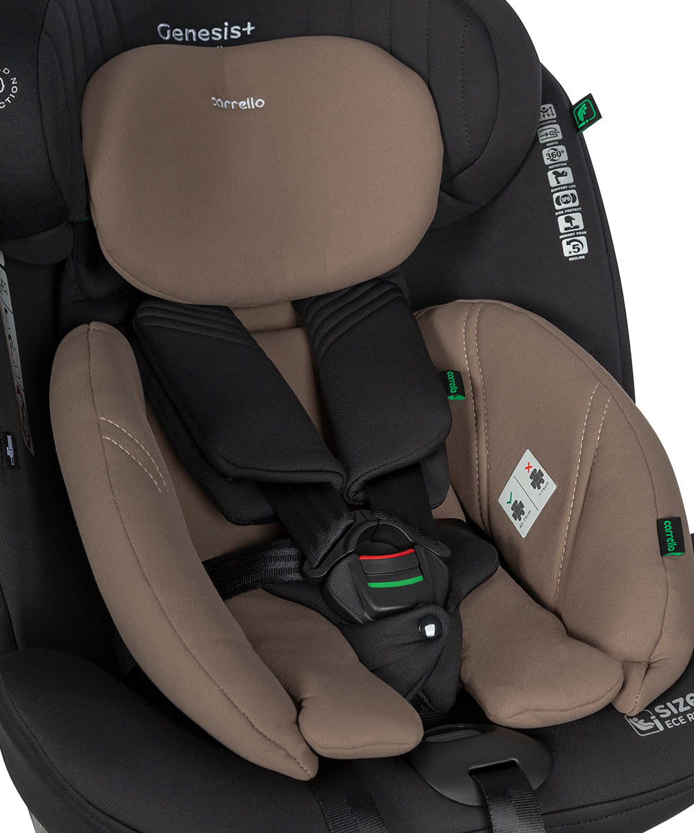 Carrello Genesis Plus silla de auto isofix 40 do 105 cm I-size