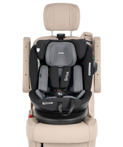 Carrello Sirius silla de auto 360 isofix 40 do 105 cm I-size