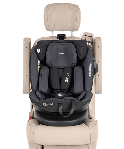 Carrello Sirius silla de auto 360 isofix 40 do 105 cm I-size
