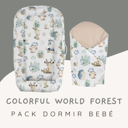 Pack Colorful world a dormir bebé