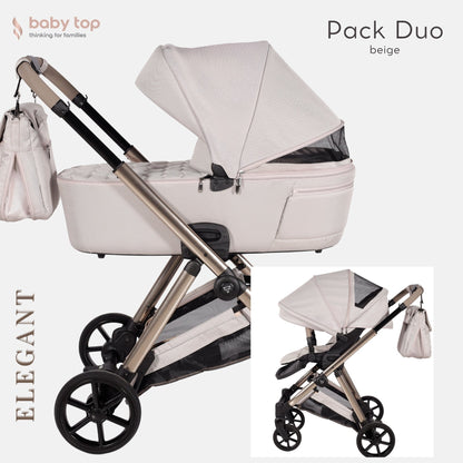 Elegant 4 en 1 Pack cochecito de bebé