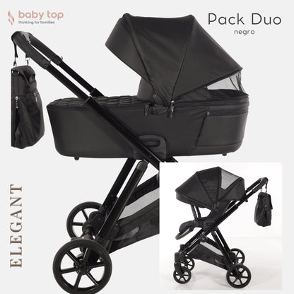 Elegant 4 en 1 Pack cochecito de bebé